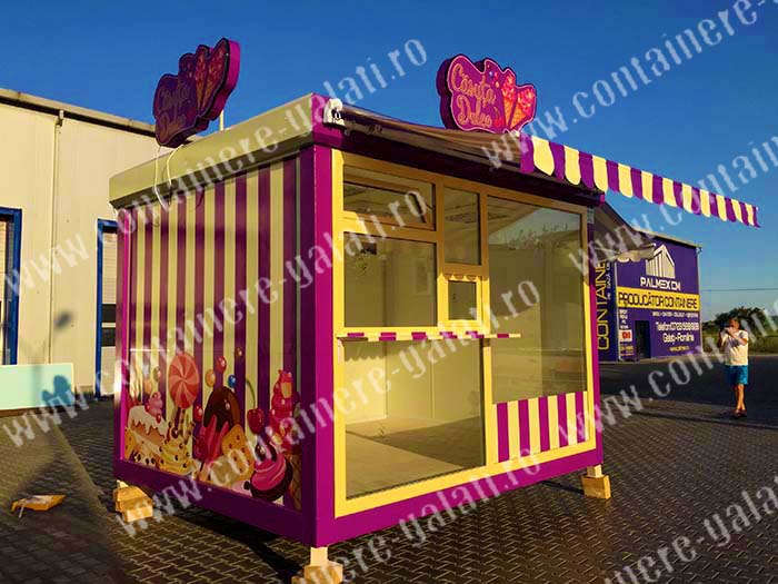 containere magazin cofetarie Dambovita